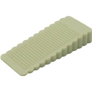 Deurstopwiggen, 1 stuks siliconen stoppers blok wig deurstoppers(Green)