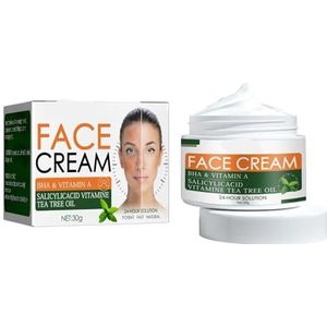 Acne Care Cream - Helpt Puistjes Te Verminderen, Littekens Te Minimaliseren, Helpt Bij Het Voorkomen Van Uitbraken, Ondersteunt De Talgregulatie(2PCs)