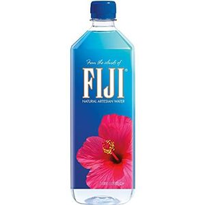 Fiji Natural Spring Mineral Bottled Water - Set van 12 flessen - 1L per fles - Recyclebare container - Natuurlijk hydraterend en verfrissend - Geen extra smaak, volledig natuurlijk