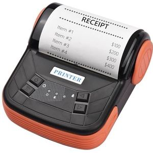 MTP-3 Draagbare 80mm Bonprinter Draadloze Bluetooth Thermische Printer Mobiele Bill Printer ESC/POS Print Commando For Winkel Helder Afdrukken