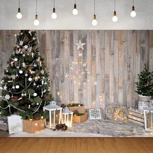 Avezano 7x5ft Kerst Open haard Achtergrond Vakantie Familie Party Decoraties Achtergronden Gelukkig Nieuwjaar Xmas Open haard Fotografie Achtergrond Baby Kids Portret Banner Studio Decor Booth Props