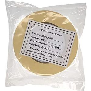 MUHWA Autoclaaf Stoom Indicator Tape voor Sterilisatie, Breedte - 2,5 cm (1)