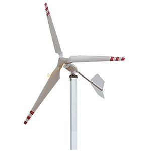 Windturbines, 2KW 24V 48V Windturbine Generator Horizontale as Windturbine MPPT Controller off grid omvormer alternatieve energie(Turbine Only,3_48V_2000W)