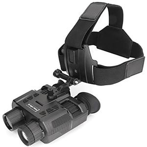 Nachtzichtbril met digitale zoom NV8000 1080P Nachtkijker 4X Digitale Zoom Infrarood Head Mounted Nachtzicht Verrekijker met 3D Display 250M Night Range (Color : NV8000, Size : 1)