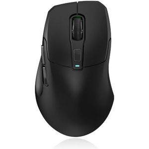 KYSONA Draadloze gamingmuis, 24000 DPI, 1K polling-snelheid, Tri-Mode 2,4 GHz/USB-C/Bluetooth ergonomische muis, webgestuurd, 120 uur batterijduur, oplaadbare gamingmuizen voor pc/Mac/tablet/Xbox