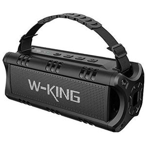 W-KING - Bluetooth-luidspreker - 30 W - Draagbaar - Waterdicht - 24 uur speeltijd