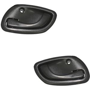 Auto interieurdeurgrepen Voor GRAND Voor VITARA 1995-2005 Binnendeurgreep Textuur Grijs Links En Rechts(Black 1 L and 1R)
