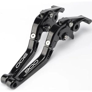 HPZPRPCEW Voor Kawasaki Z900 2025 Motorfiets Verstelbare Opvouwbare Uitschuifbare Remkoppelingshendels(ZWART)