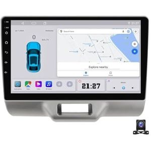 Wireless Carplay Screen for Car & Android Auto Head Unit Compatible with Suzuki Every 2016 Touchscreen 9 Inch Double Din Car Stereo with Backup Camera Navigation 4G,C30 Plus