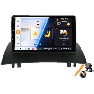 M6 pro1,Android 15.0 Autostereo Vervanging voor Ren-ault Megane 2 2002-2009 Radio GPS Sat Navi 9'' Cartablet Multimedia Video Player FM BT Ontvanger met 4G WiFi Android Auto Carplay