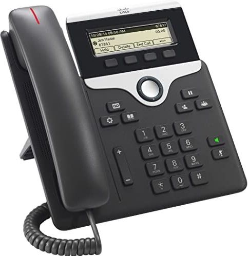 Cisco - IP Phone 7811 - VoIP-telefoon - Zwart - SIP, SRTP
