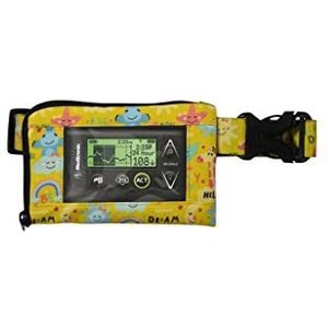 Dia-Children's Pump Belt Happy Day insulinepompgordel met venster voor kinderen - 51-85 cm