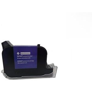 Handbediende Inkjetprinter, Mini Handheld Inkjet Printer Barcode Barcode Lot Identificatie Label Draagbare 12.7mm Smart Inkjet Printer Slim Sneldrogend Printen (Color : Only black ink, Size : 1)