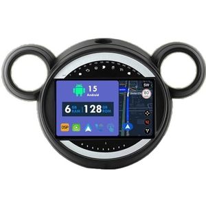 RoverOne Autoradio GPS voor BMW Mini Cooper R56 R60 2007-2014 Carplay Android Auto Stereo Hoofdeenheid Bluetooth WiFi Radio Speler Sat Navigatie