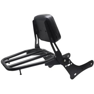 Achterrekken Motorfiets Voor VN650 Voor EN650 2015-2024 Afneembare Passagiersrugsteun Sissybar Bagagerek Voor Achter Motorfietsaccessoires Motorfiets Bagagedrager