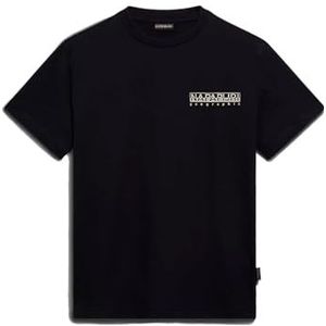 Napapjiri Heren T-shirt met korte mouwen, S-Gouin, Zwart