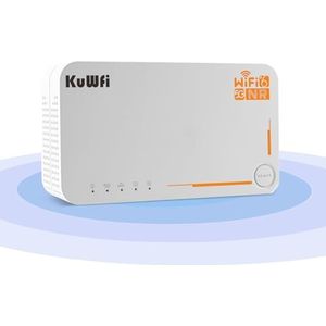 5G Router, NSA/SA 2.5Gbps 5G Modem ondersteuning sim kaart en esim, AX3600 Dualband Draadloze WiFi 6 Router, Draagbaar WiFi Hotspot voor Thuis, Platteland, Reizen, 32 Benutzer, 4000mAh