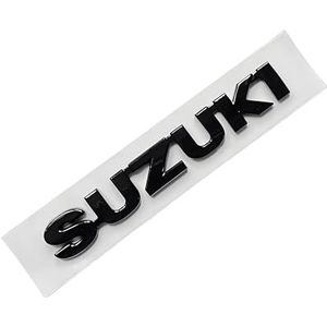 Auto Embleem voor Suzuki Swift, Grill Achterklep Auto Embleem Sticker Logo Badge ABS Tuning Sticker Decoratie Accessoires,Black-SUZUKI