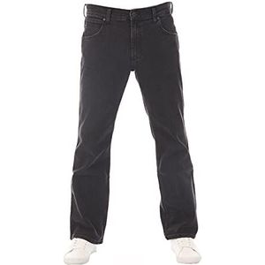 Wrangler Heren Jeans Bootcut Jacksville Broek Jeans Heren Katoen Denim Stretch Zwart Blauw W30 W31 W32 W33 W34 W36 W38 W40 W42 W44, Black Out (Wss5ht62d), 44W x 32L
