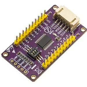 XICOOLEE CAT9555 IO Expansion Module Board I2C Interface, SMBus I/O Port, 16 bit Parallel GPIO Expander, with Pre-soldered Header