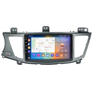 Android 13.0 Radio 2 Din Auto Stereo 9"" Touchscreen Autoradio Voor KIA K7 cadenza 2011-2012 met Bluetooth/wifi/GPS Navigatie/FM Radio/Stuurwielbediening/AHD Omgekeerd Beeld (Size : M6O0S(6G+128G))