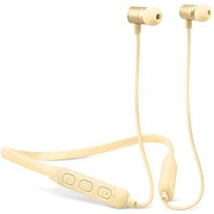 Fresh 'n Rebel Earbuds BAND-IT Buttercup | Bluetooth in-ear hoofdtelefoon met nekbeugel