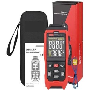 Datalogger, 4-kanaals lcd-digitale temperatuurgegevenslogger, thermokoppelthermometer type K/J (TA612A)