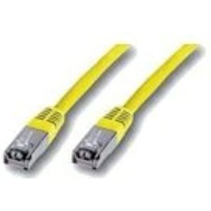 MicroConnect STP 1m Cat6 LSZH - netwerkkabel (RJ-45, RJ-45, mannelijk/mannelijk, 2 x RJ-45, geel)