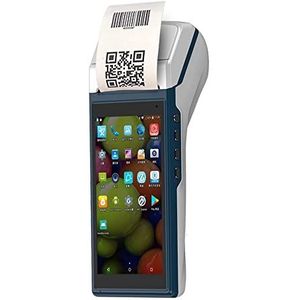 POS-bonprinter, Met 58 Mm Thermische Printer, 5,5 Inch Touchscreen, Android 7.1 OS, G, Bluethooth, Wi-Fi, NFC, 4000mAh-batterij, For Verkoopdetailhandel