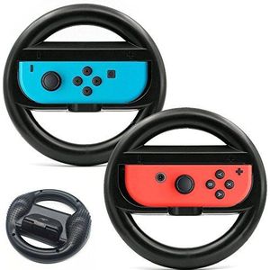 2 x Joy-Con Antislip antislip stuurwiel voor Switch Controller (zwart)