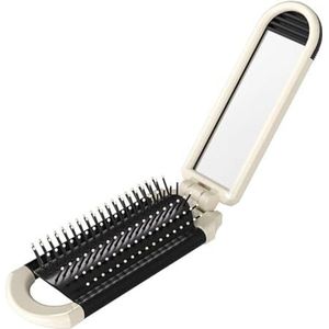 Kam 2 Stuks Haar Borstel Klap Massage Kam Hoofd Massage Anti-Statische Draagbare Reis Haar Kam Met Spiegel (WT)