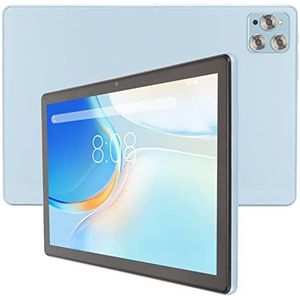 Tablet PC, voor Android 11 10 Inch Blauwe Tablet voor op Reis (Blauw)