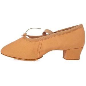 Balletpantoffels voor dames, dansschoenen voor meisjes, balletschoenen, jazzschoenen, zachte zool, lage hakken, kinderschoenen, dansschoenen, roze, zwart, rood, kinderen, latijnse sneakers,