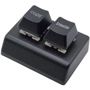 Kalttoy Mini USB Corded Gaming Toetsenbord met 2 Programmeerbare Sleutels, Kleur Backlit voor Spel