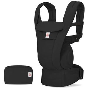 Ergobaby - Omni Deluxe Draagzak - Onyx Black - Katoen