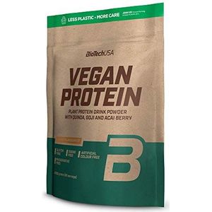 BioTechUSA Vegan Protein | Shake op basis van rijst en erwten met superfoods en aminozuren | Suiker-, lactose- en glutenvrij, 2 kg, Hazelnoot