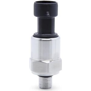 Druksensor M10 5 V tot 12 V, 0,5 V tot 4,5 V, 30 bar, drukmeter, optioneel, brandstof, water, olie, gassensor, blauw, 0-2 bar