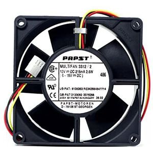MULTIFAN 3312/2 9032 12V 2.6W 3-wire inverter fan