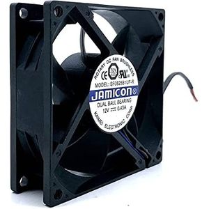 SF0825B1UF-R 8025 12V PWM Hoge snelheid Regulering van groot luchtvolume 8 cm industriële controlefrequentie -omzetter processor Chassis fan (Color : New)