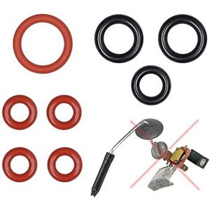 Afdichting onderhoudsset O-ringen voor heet water stoomventiel + Pannarello geschikt voor Saeco Gaggia Solis Bosch Siemens King Rotel Satrap Set-15