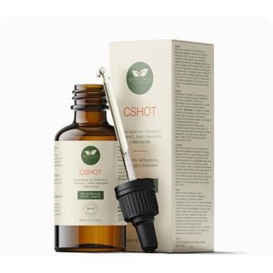 Gezichtsserum met Vitamine C, E, Hyaluronzuur, Niacinamide en Aloë Vera 60ml - Diepe Hydratatie, Antioxidant, Anti-rimpel, Verhelderend met Natuurlijke Ingrediënten door Skintuals Cosmetica