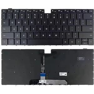 US RU Laptop Toetsenbord Voor Huawei voor MagicBook HYLR-WFP9 NbIL-WFQ9HN NbDE-WFH9 HBB-WAH9PHNL NDR-WFH9HN BDR-WFE9HN NMH-WFQ9HN(WHITE)