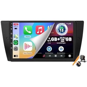 Y600s,YLOXFW Auto Stereo Android 15.0 Radio Sat Nav voor 3 SeriesE90 E91 E92 E93 2006-2012 GPS Navi 9'' Cartablet Multimedia Video Player FM BT Ontvanger met Carplay 4G 5G WiFi DSP SWC
