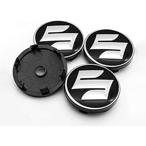 4 stuks auto wielnaafdoppen voor Suzuki Baleno SX4 Vitara Jimny 60mm auto wieldoppen wieldoppen vervangende stickers B