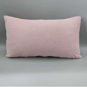 Kussenslopen - Roze - Set van 2 - 50x60 cm - Met Rits - Decoratieve Kussenhoes