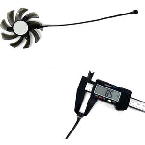 Koelventilator voor GTX 1660 Ti RTX 2060 2060S Super 87 mm 4-polige GA91S2U (groen)