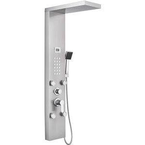Douchepaneel - Roestvrij Staal - 3 Watermodi - LCD Scherm - Ergonomische Draaiknop