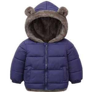 Bear Ears-jas kinderen - Schattige berenjas,Zachte kinderhoodie, modieuze winterkleding voor de winter, koud weer, thuis van 1-4 jaar Tytlyworth