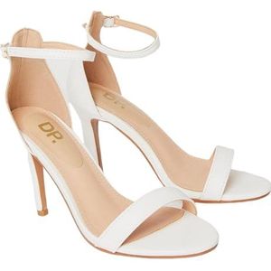 Dorothy Perkins Dames/Dames Tyla Brede Stiletto Heel Sandalen, Wit, 9