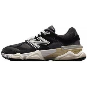 New Balance U9060 BLC ""Black"" (zwart, systeemschoenen EU, volwassenen, digitaal, medium, 37,5), Zwart Grijs Wit, 37.5 EU